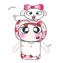 Mr. Saki. and dog. ^_^ sticker #14148186