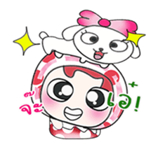 Mr. Saki. and dog. ^_^ sticker #14148192