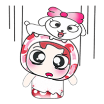 Mr. Saki. and dog. ^_^ sticker #14148193