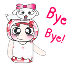 Mr. Saki. and dog. ^_^ sticker #14148196