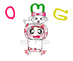 Mr. Saki. and dog. ^_^ sticker #14148197