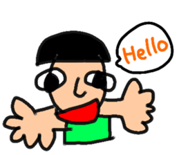 Friends of the world sticker #14148391