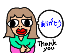 Friends of the world sticker #14148393