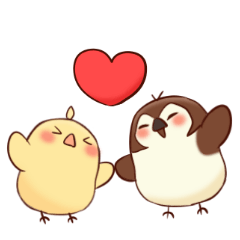 Chicks and sparrows 2