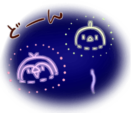 Chicks and sparrows 2 sticker #14148670