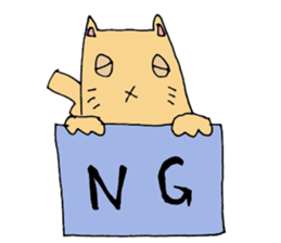 Cat the Hero sticker #14148847