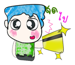 Mr. Hikaru. ^_^ Good!! sticker #14148971