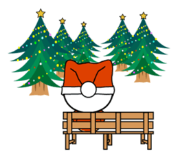 Sticker of the active cat!! 3 Winter sticker #14149071