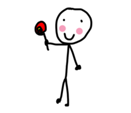 Skinny Guy sticker #14149304