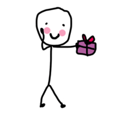 Skinny Guy sticker #14149305