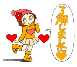 Castor bean-chan 72 sticker #14149381