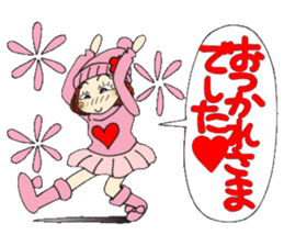 Castor bean-chan 72 sticker #14149393