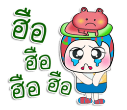 ...Mr. Jame and frog.. sticker #14149414