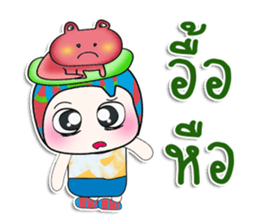 ...Mr. Jame and frog.. sticker #14149432