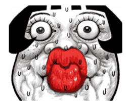 Rapidly move! Bush tactical woman 1 sticker #14149694