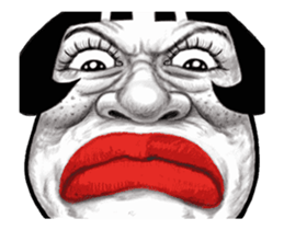 Rapidly move! Bush tactical woman 1 sticker #14149709