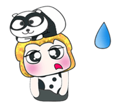 Mr. Tamura and Panda..^_^ sticker #14149897