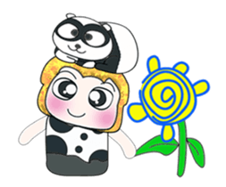 Mr. Tamura and Panda..^_^ sticker #14149898