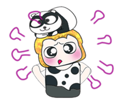 Mr. Tamura and Panda..^_^ sticker #14149900