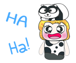 Mr. Tamura and Panda..^_^ sticker #14149901