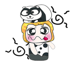 Mr. Tamura and Panda..^_^ sticker #14149902