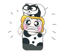 Mr. Tamura and Panda..^_^ sticker #14149903