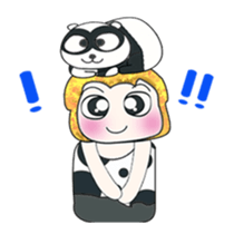 Mr. Tamura and Panda..^_^ sticker #14149904