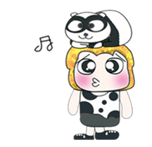Mr. Tamura and Panda..^_^ sticker #14149909