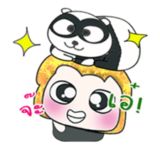 Mr. Tamura and Panda..^_^ sticker #14149912