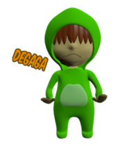 Bugis Tulen 3D Animated sticker #14150871