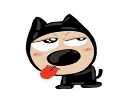 Ninja Doggy sticker #14150968