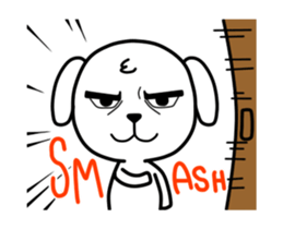 handsome hound sticker #14151031