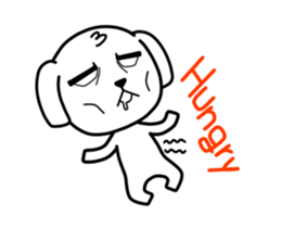 handsome hound sticker #14151045