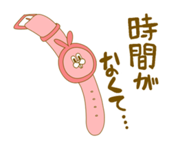 Medium mammal pink7 sticker #14151174