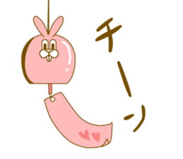 Medium mammal pink7 sticker #14151176