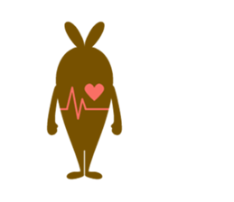 Medium mammal pink7 sticker #14151191