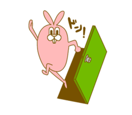 Medium mammal pink7 sticker #14151207