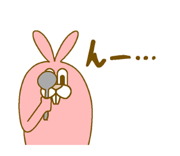 Medium mammal pink7 sticker #14151211