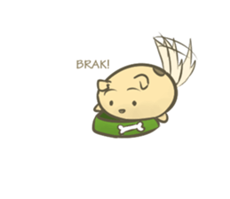 Animals Dango sticker #14151495