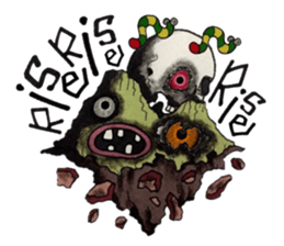 Chaos and new year sticker #14151749