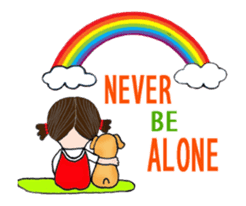 You're not alone -animated stickers sticker #14151768