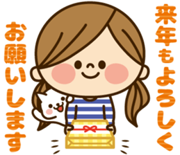 Kawashufu [Christmas & New Year] sticker #14151867