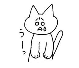 shirome cats #04 sticker #14152552