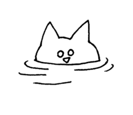 shirome cats #04 sticker #14152557