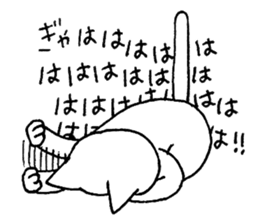 shirome cats #04 sticker #14152559