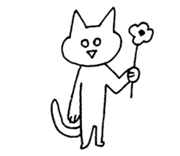 shirome cats #04 sticker #14152571