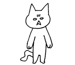 shirome cats #04 sticker #14152572