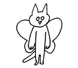 shirome cats #04 sticker #14152577