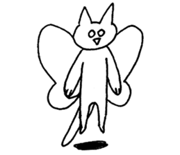 shirome cats #04 sticker #14152578