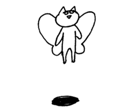 shirome cats #04 sticker #14152579